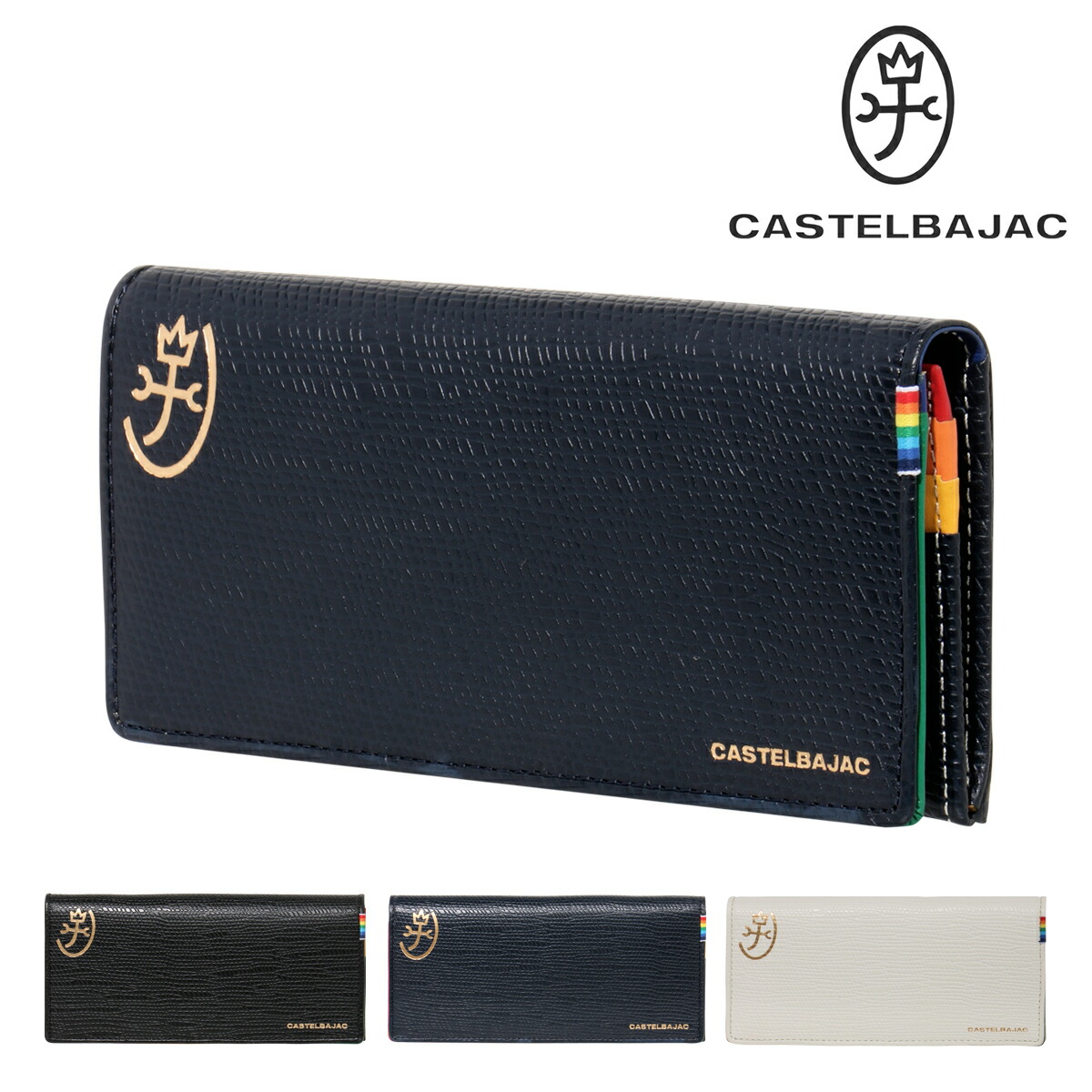 楽天市場 カステルバジャック Castelbajac 長財布 財布 ドロワット 月間優良ショップ おおかわカバン店