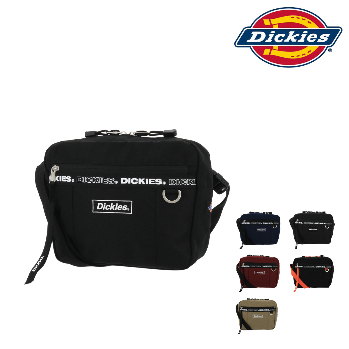 楽天市場 ディッキーズ ショルダーバッグ 横型 フレーム ロゴ メンズ レディース 14504300 Dickies 斜めがけ Po10 Bef 即日発送 リチャード ブランド コスメ