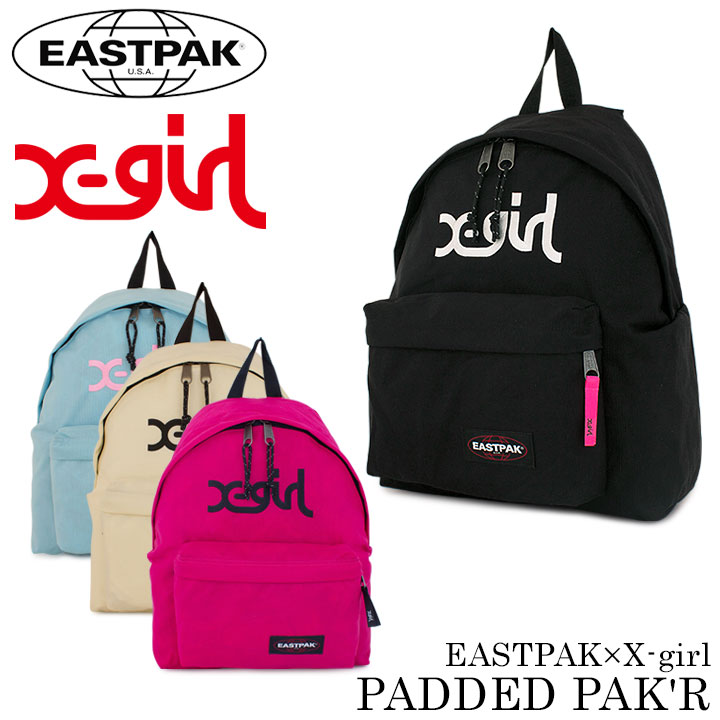 楽天市場 イーストパック Eastpak エックスガール X Girl リュック Ek6 Padded Pak R パデッドパッカー バックパック リュックサック Po5 Bef ブランド雑貨 財布 リチャード