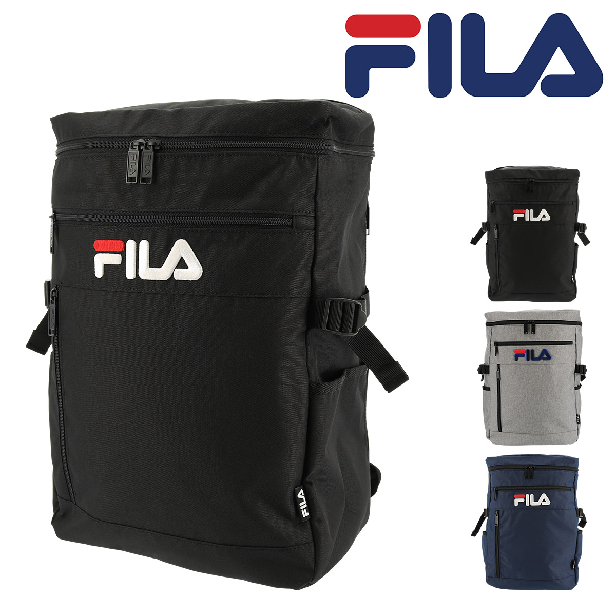 楽天市場 フィラ リュック 21l ラウンド メンズ レディースfila 7555 Fila リュックサック スクエア デイパック 通学 Po10 Bef 即日発送 リチャード ブランド コスメ