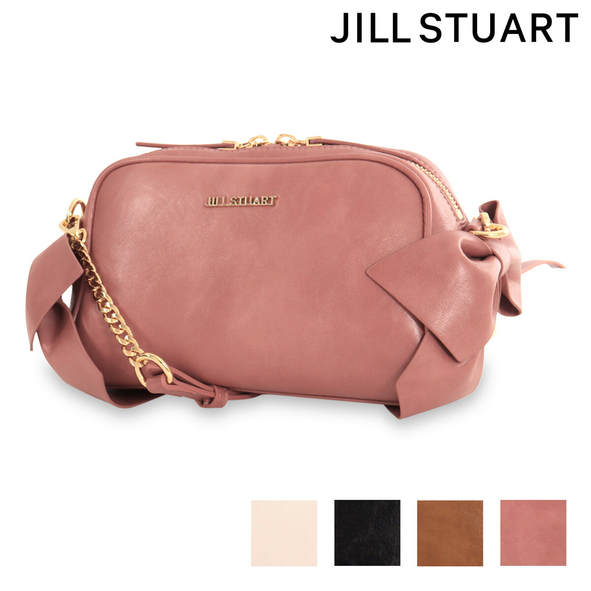 ジルスチュアート ショルダーバッグ 2WAY クラッチバッグ ミニショルダー ミニバッグ レディース JSLH5ES1 ペコット JILL STUART リボン 上品[即日発送]