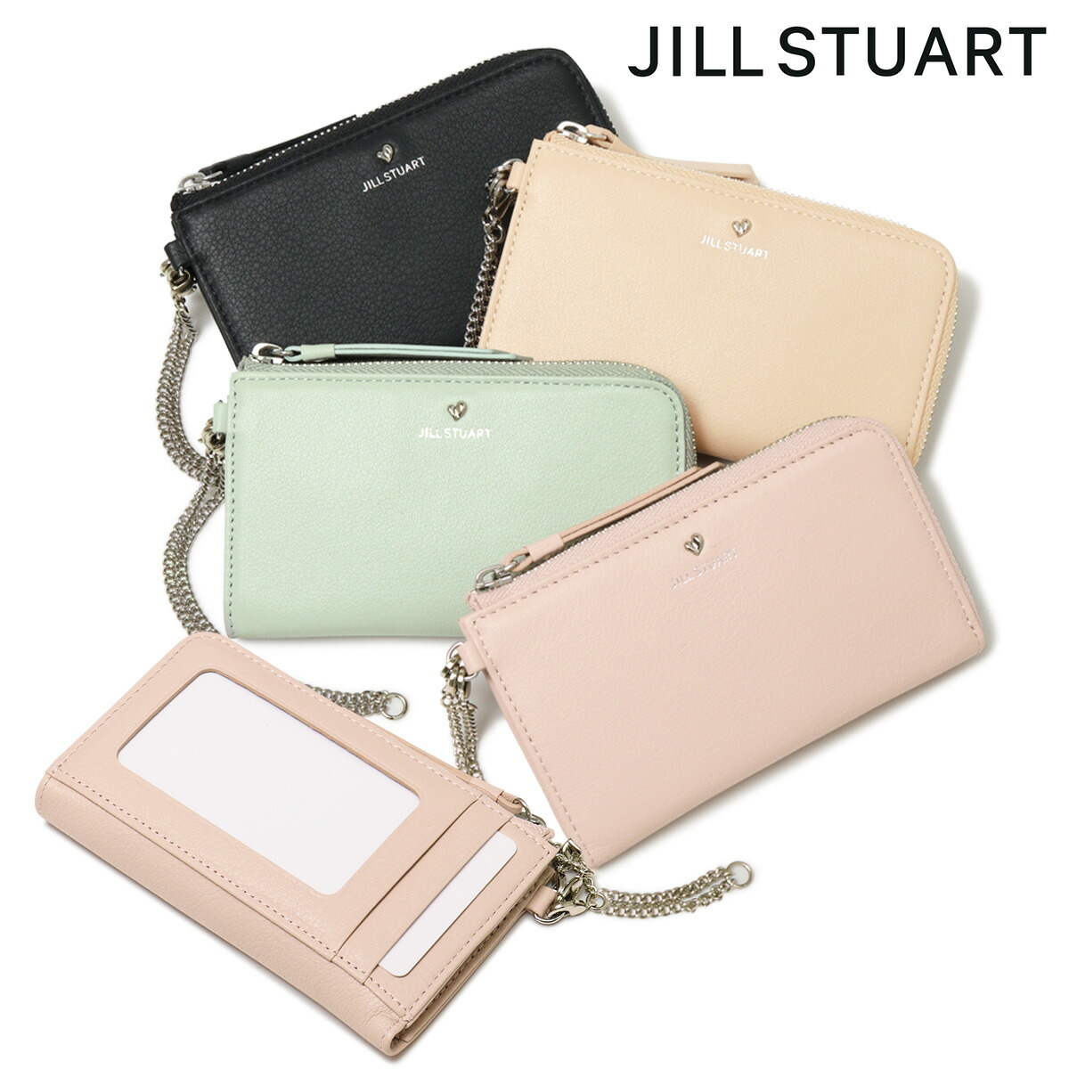 楽天市場】【正規品】 JILL BY JILLSTUART ミニ財布 EGG ZIPPER