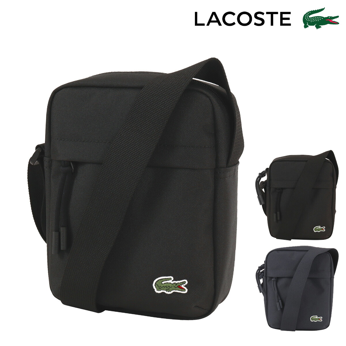 ラコステ ショルダーバッグ カメラバッグ メンズレディース NU4788NE LACOSTE ミニショルダー ななめ掛け スマホショルダー[即日発送]