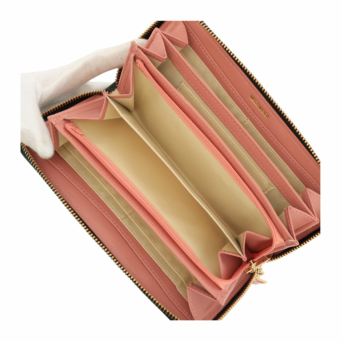 ミッシュマッシュ 長財布 Salon ラウンドファスナー ミルク レディース Misch Masch Sly スライ Bef Po10 リチャード ブランド Moomin ムーミン コスメ 送料無料