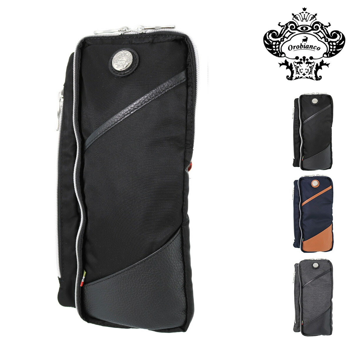 年末のプロモーション メンズ ボディバッグ オロビアンコ イタリア製 ナイロン Bef Po10 即日発送 Orobianco メンズバッグ Williamsav Com