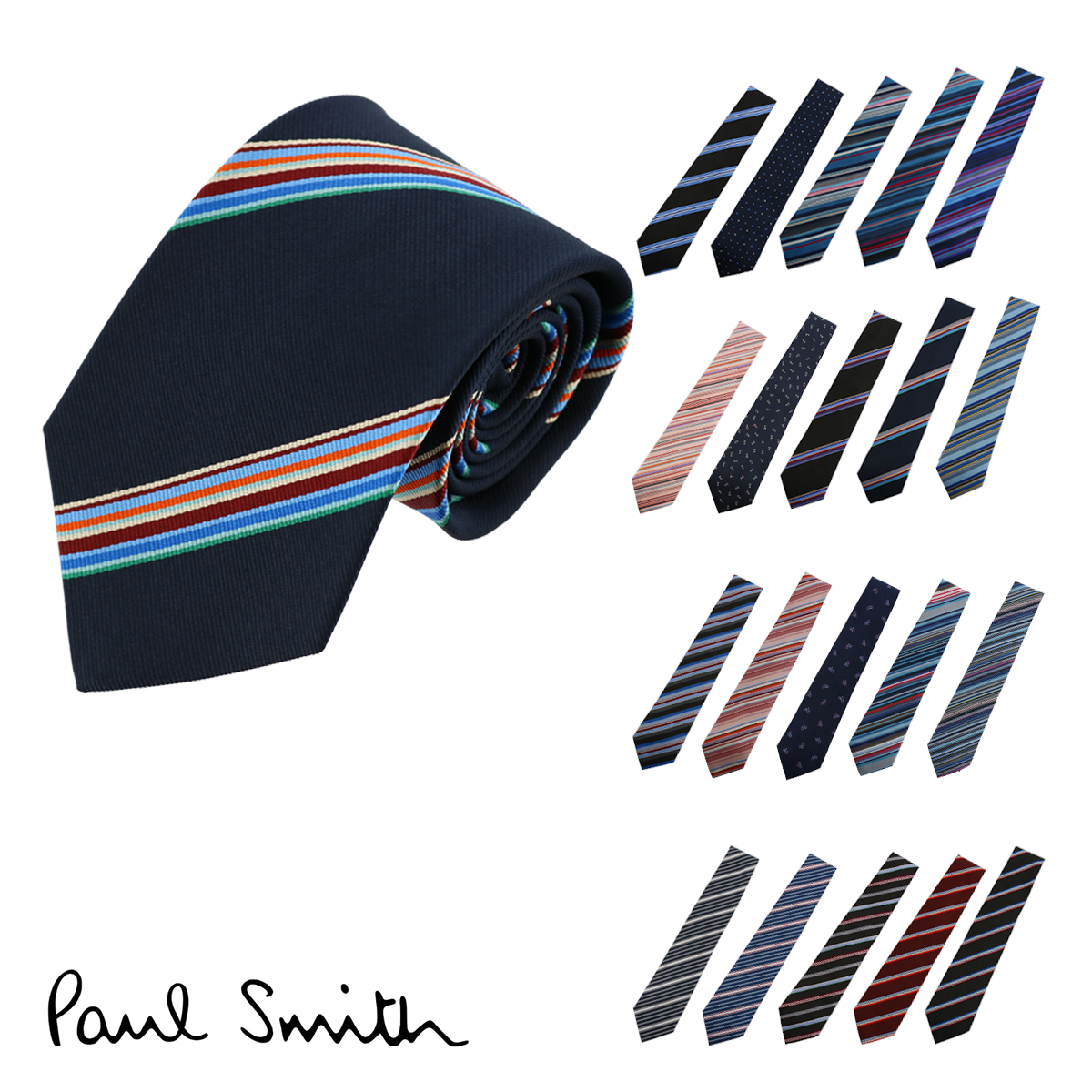 Paul Smith】タイバー Mop Stripe ギフト (Paul Smith/ファッション