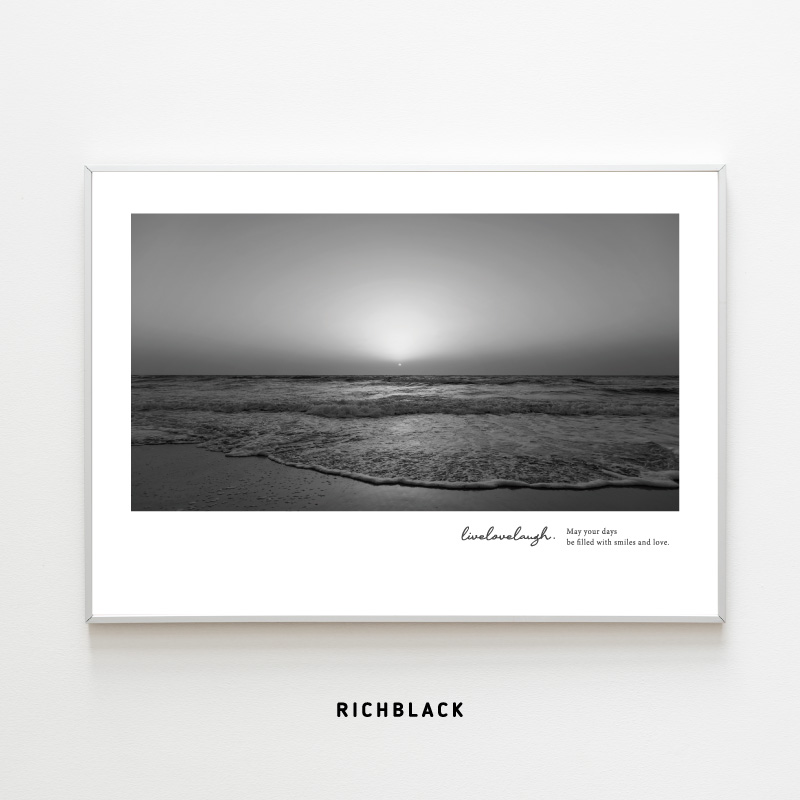 楽天市場】live love laugh 海 ポスター A4 波 ビーチ サーフ 西海岸