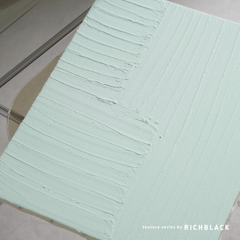テクスチャーアート Texture series by richblack "0011" F8号 (約380&times;455mm) グリーン系 テクスチャー 幾何学模様 抽象画 アート パネル キャンバス 韓国 北欧 アジアン ジャパンディ グランジ ウェーブ モダン インテリア ウェルカム 玄関 土間 漆喰 モルタル｜RICHBLACK-01