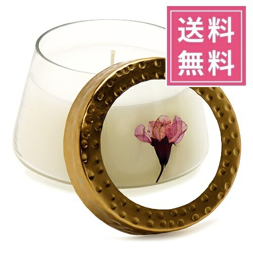 【楽天市場】【正規品】ROSY RINGS（ロージーリングス）プレストフローラルキャンドル（アロマキャンドル）【ネロリ&マグノリア】アメリカ製