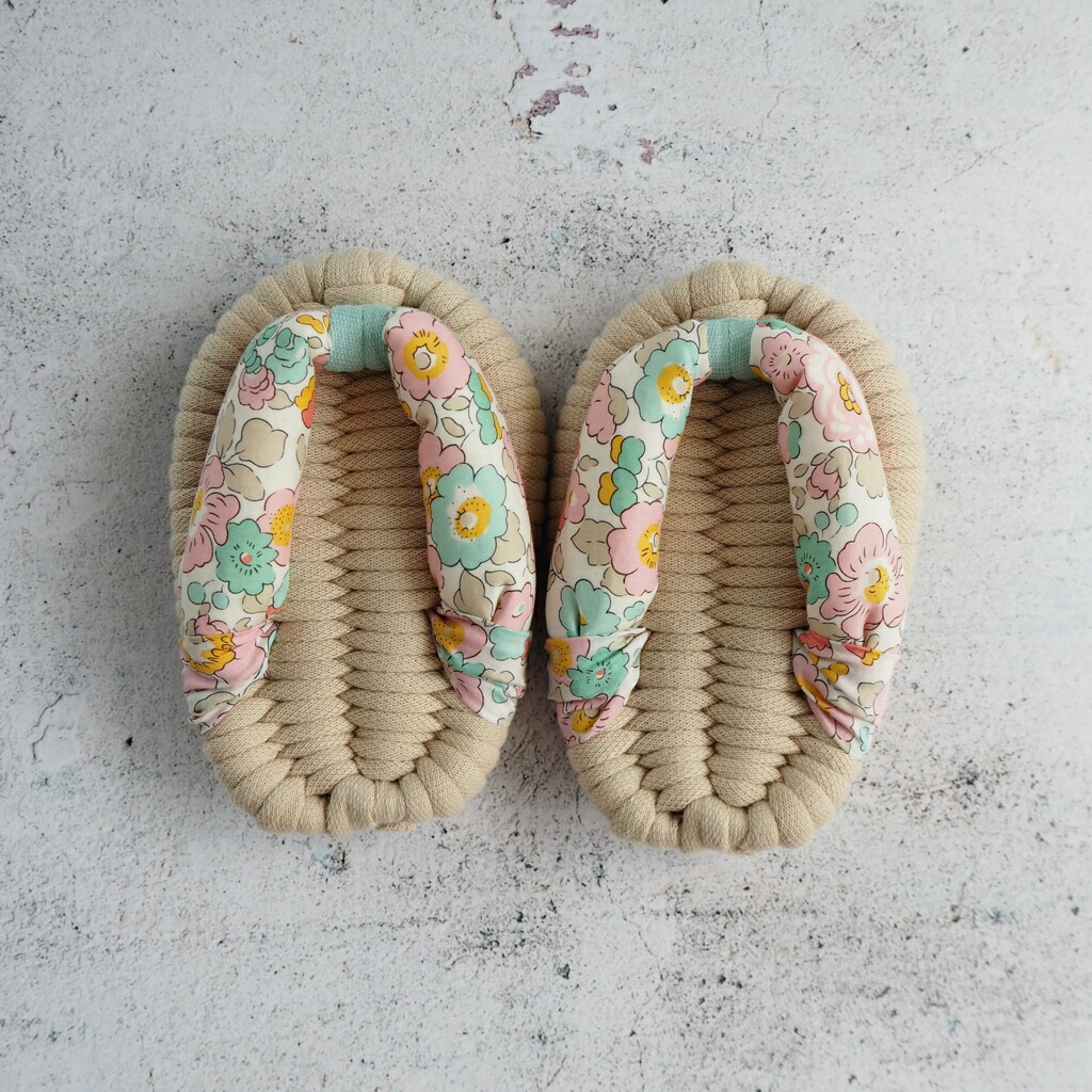 楽天市場】PR048＿あしなか（約13cm） 布ぞうり 布草履 足半