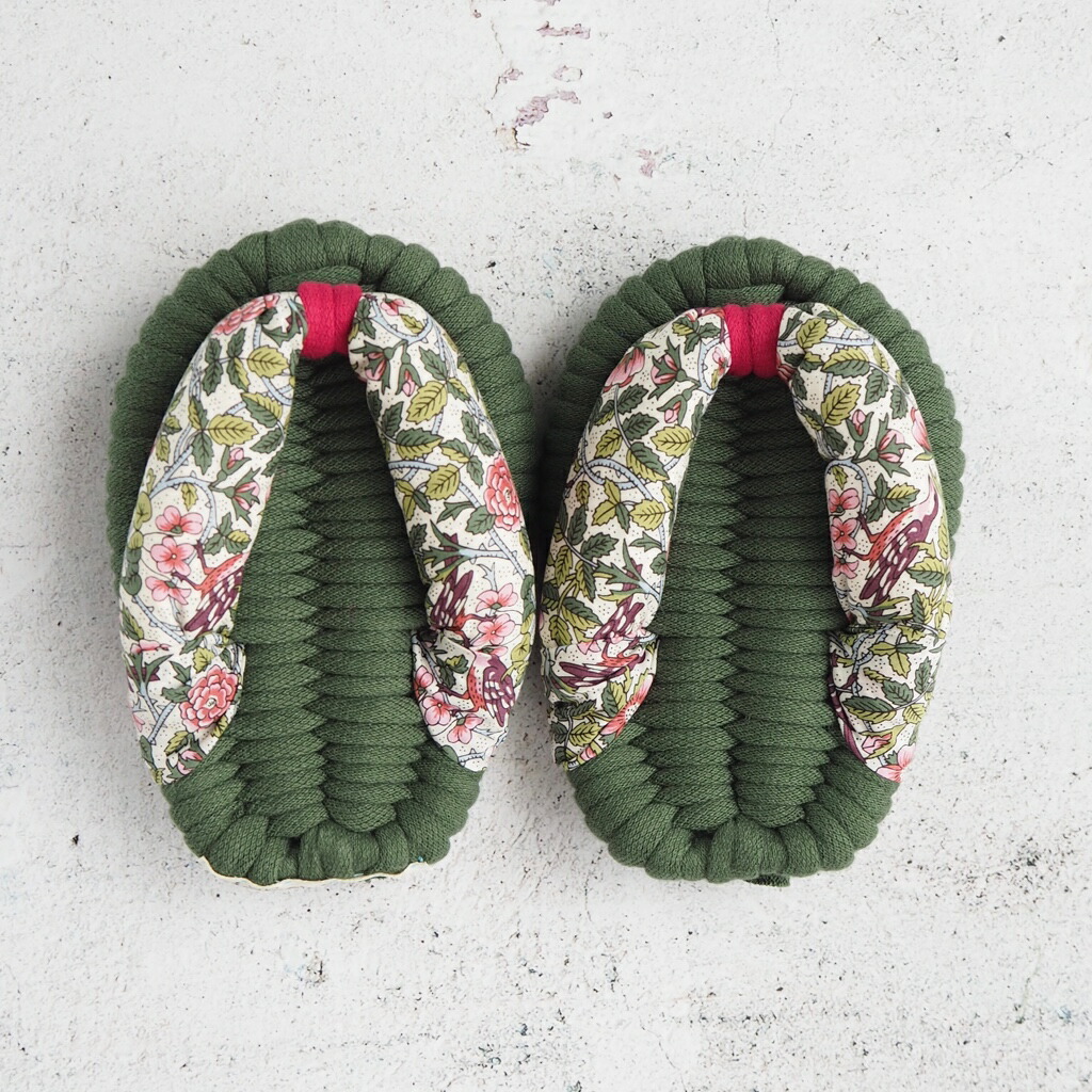 楽天市場】PR048＿あしなか（約13cm） 布ぞうり 布草履 足半 あしなか