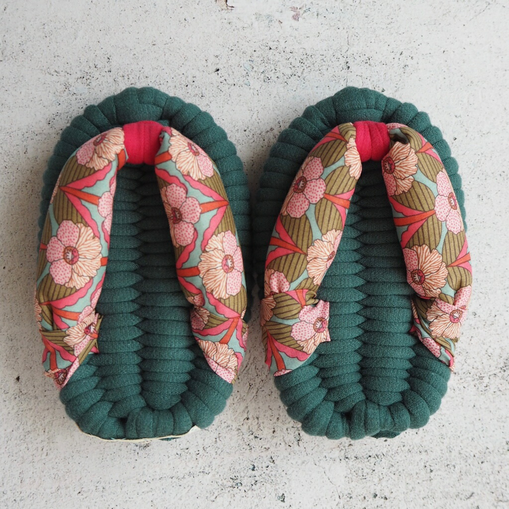 楽天市場】PR048＿あしなか（約13cm） 布ぞうり 布草履 足半 あしなか