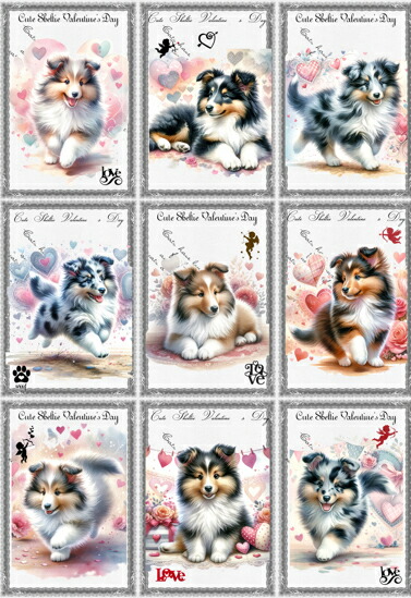 楽天市場】New 犬 犬柄 超レア シェットランドシープドッグ