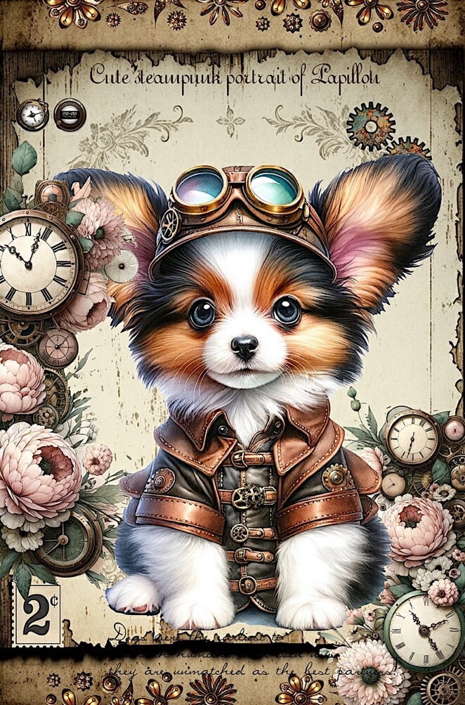 楽天市場】New 犬 犬柄 パピヨンの可愛すぎるデザイン 輸入生地 生地