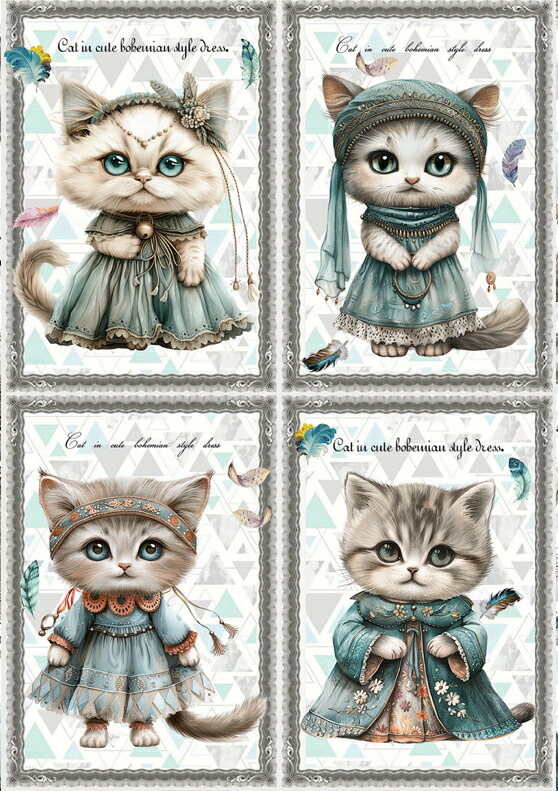 可愛いねこ柄パネル生地 ハンドメイド 高価ハンドメイド - 可愛いねこ