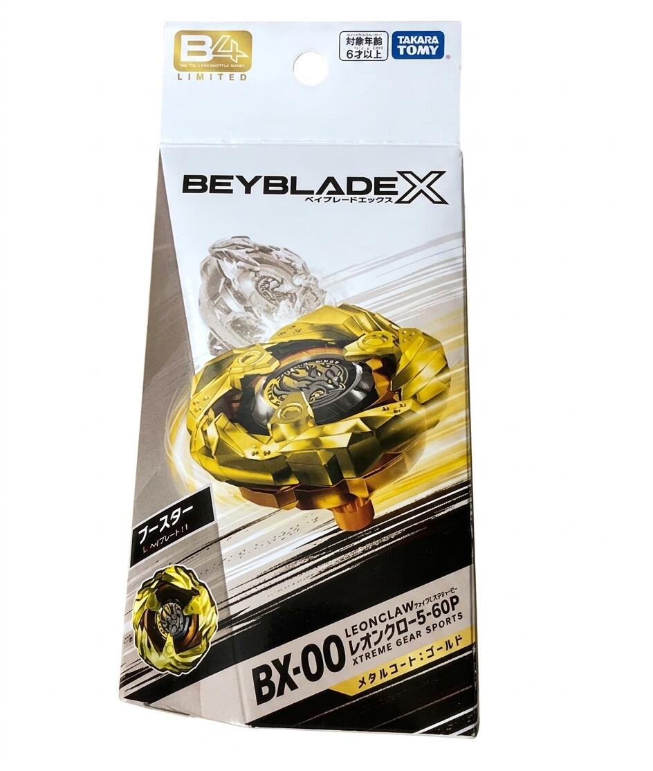 BEYBLADE X ベイブレードX BX-00 ブースター レオンクロー5-60P メタルコート:ゴールド 【アプリ・イベント限定】 タカラトミー｜リッチスマイル
