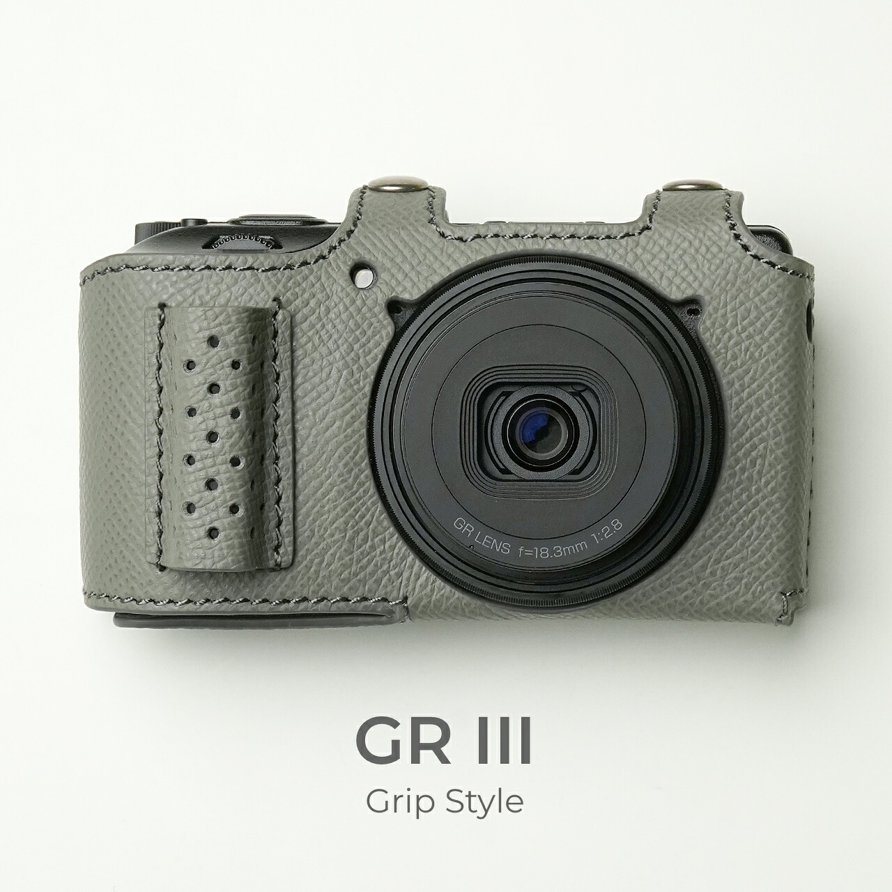 【MR.STONE】リコー GR III 専用ボディーケース グリップスタイル｜エニーズ・ダイレクト