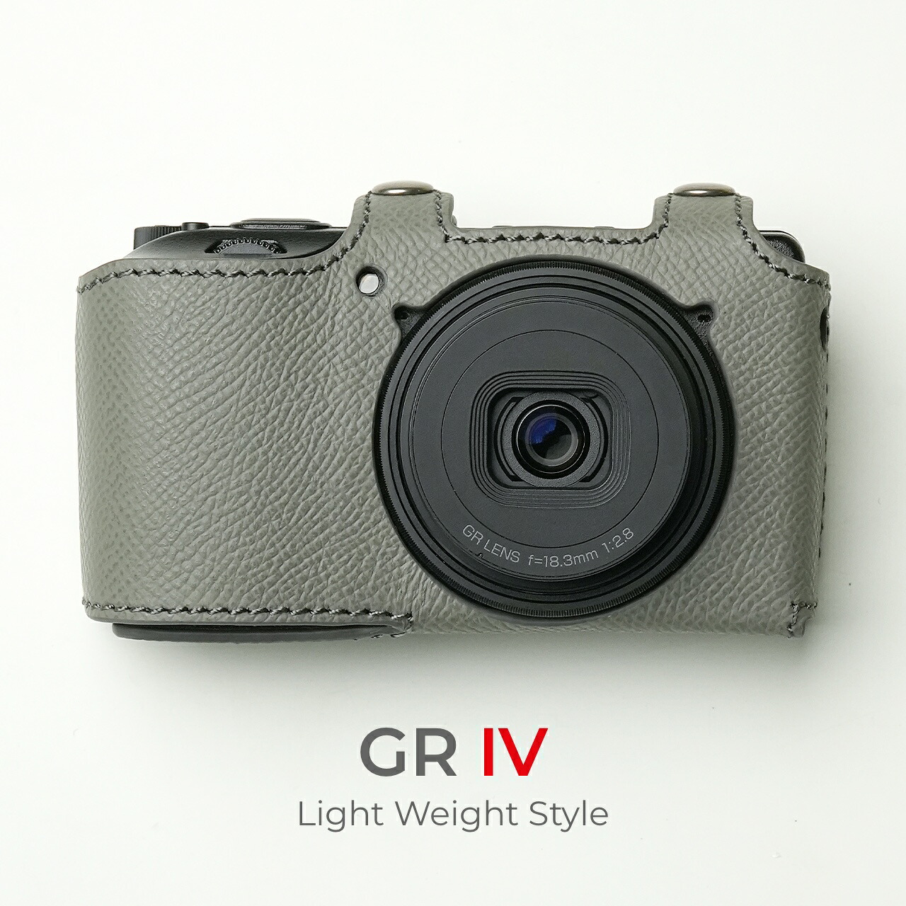 【MR.STONE】リコー GR IV 専用ボディーケース ライトスタイル