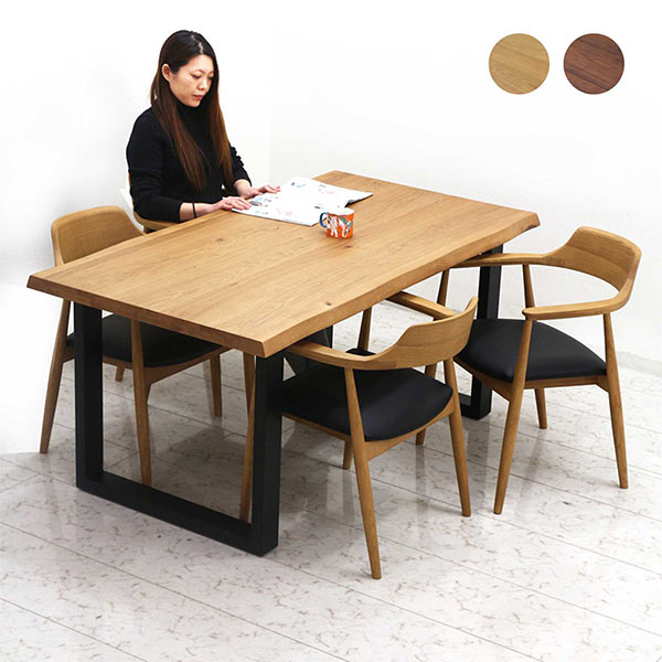 欅　一枚板　160cm テーブル　椅子など comodocasa_693-rapin160-5set