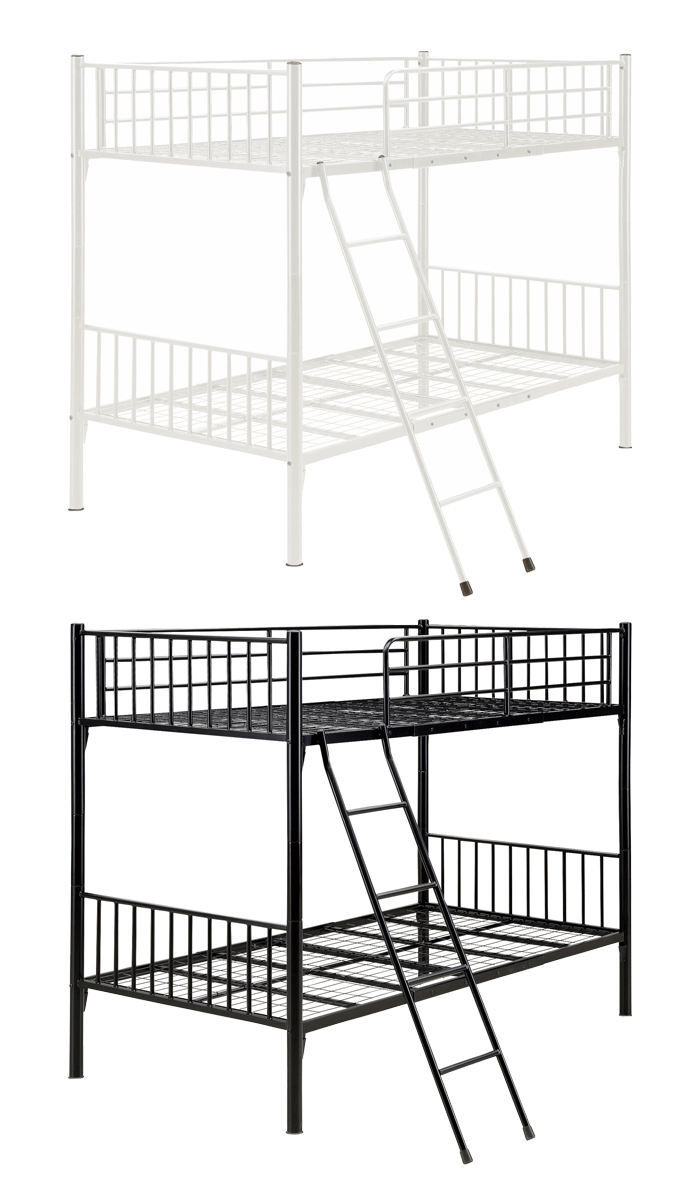 二段ベッド 階段 大人用 子供用 白 2段ベッド パイプ パイプベッド アイアンベッド 黒 スチールベッド シングルベッド 通気性 ホワイト ブラック カジュアル シンプル おしゃれ Highsoftsistemas Com Br