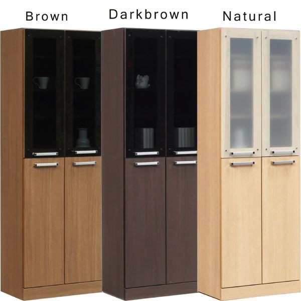 【マラソン期間中全品ポイント10倍】食器棚 キッチンボード ダイニングボード 幅60cm 60cm 60 キッチン収納 ハイタイプ シンプル モダン 北欧 3色対応 木製 完成品 送料無料