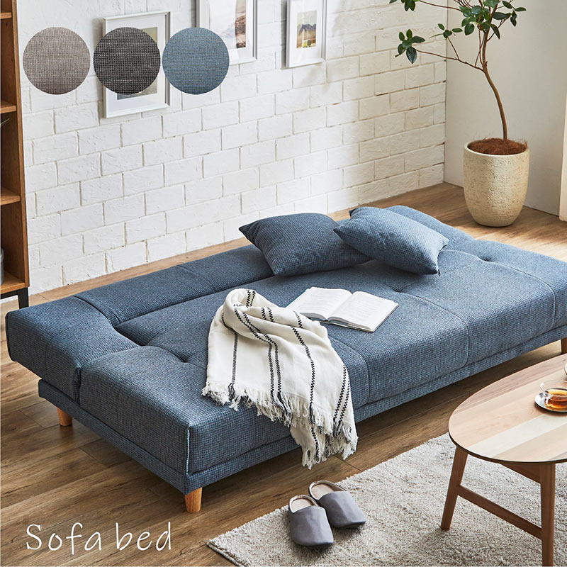 楽天市場】ソファーベッド 折りたたみ ソファ 3人掛け シングル