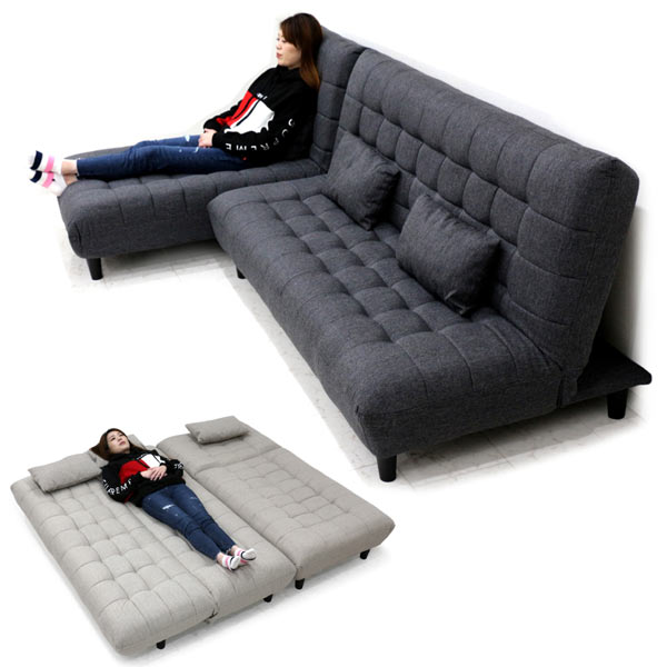Rick 2way Low Sofa Type With Three Bed Folding Sofa Bed