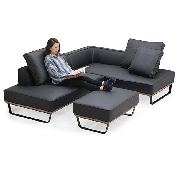 楽天市場】カウチソファー 3人掛け ローバックソファ 座面 奥行き 広め