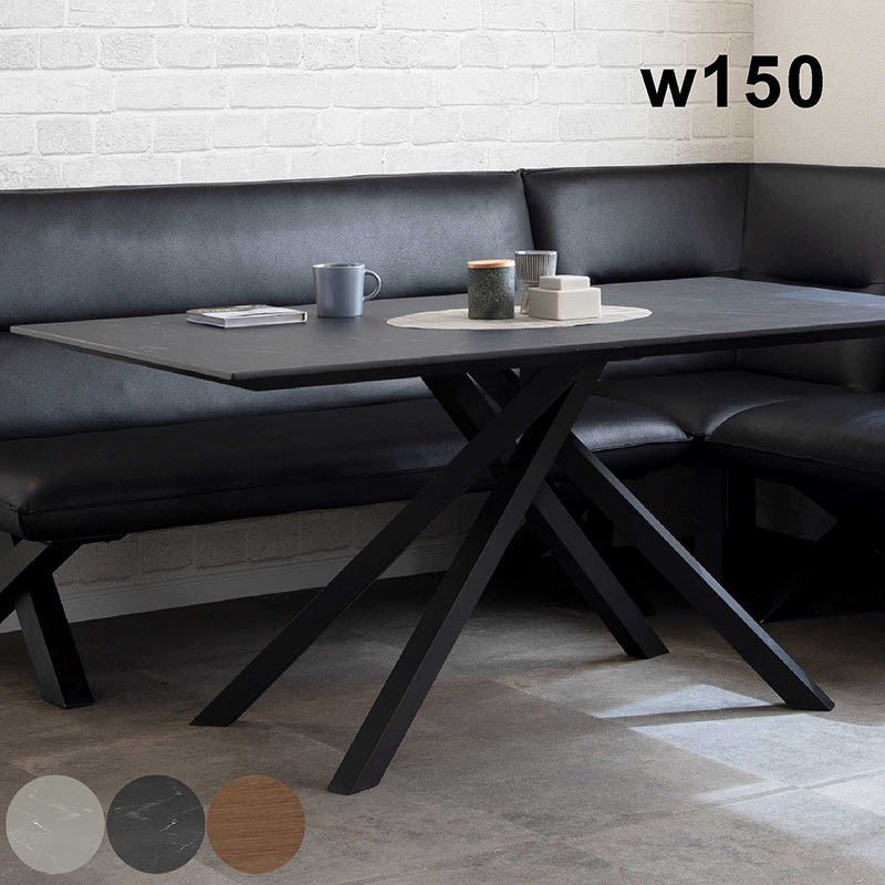 大理石風メラミンダイニングテーブル　モダン　4人掛け ダイニングテーブルセット 4人掛け 120cm 5点 石目柄 大理石風