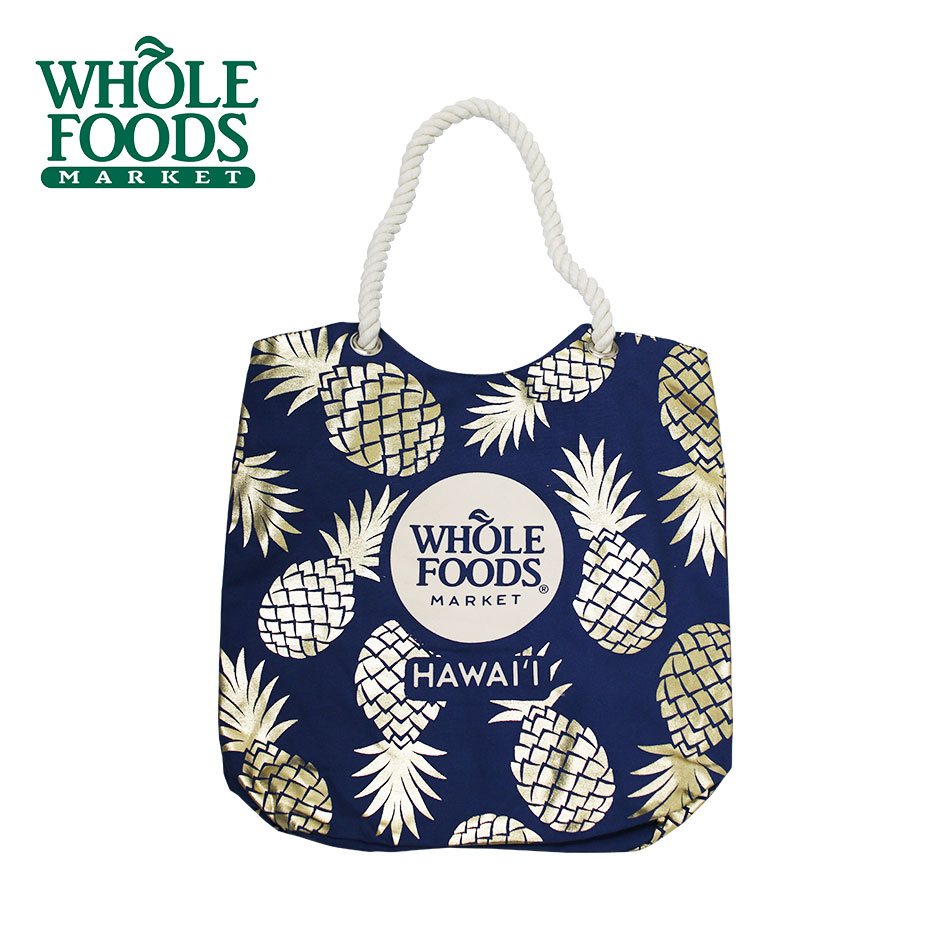 楽天市場】【WHOLE FOODS エコバッグ ハワイ限定 タグアロハ