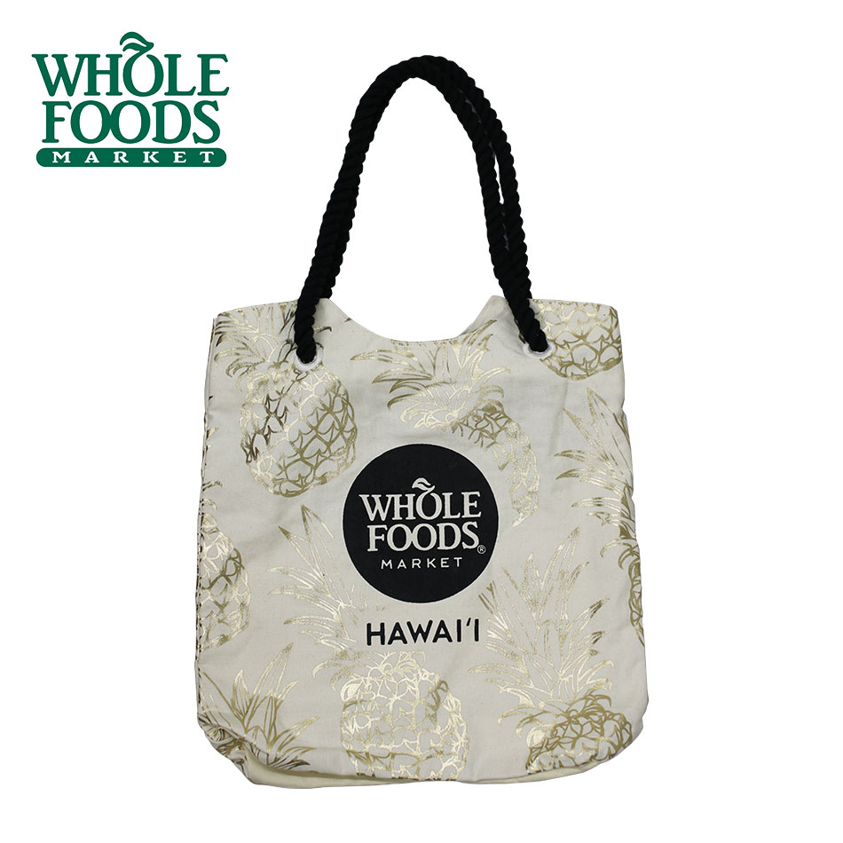 楽天市場】旧デザイン【WHOLE FOODS エコバッグ ハワイ限定