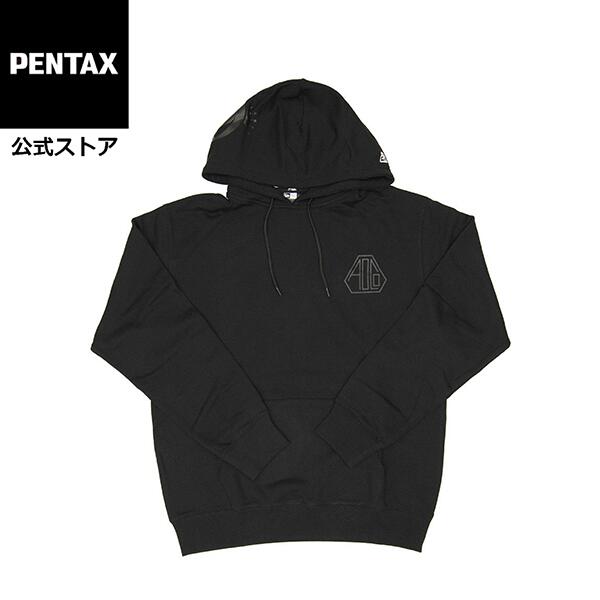 継続期間押さえる特価 NEW ERA｜PENTAXロゴタイプパーカー 黒いこと M大きさ/L大きさ/LL大きさ（ニュー内鰓 ペンタックス 共同研究商いもの メンズ レディース ユニ一発やる ペンタックスストア オリジナルグッズ）