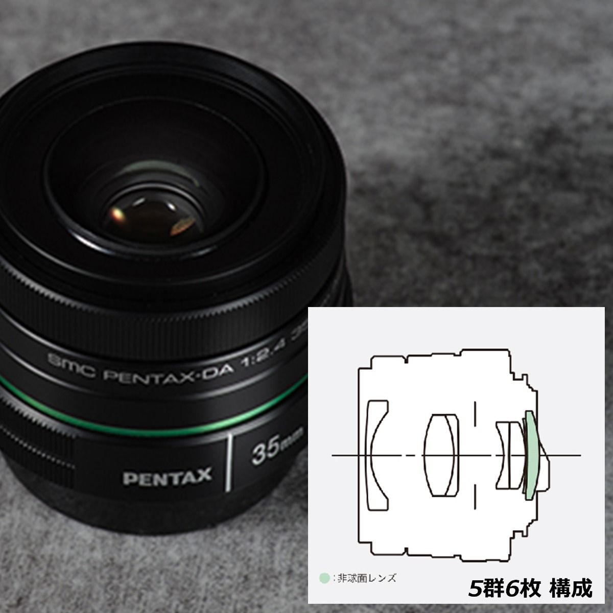 推奨 単焦点レンズ ブラック smc 35mmF2.4AL Kマウント APS-C PENTAX-DA ペンタックス カメラ・ビデオカメラ・光学機器