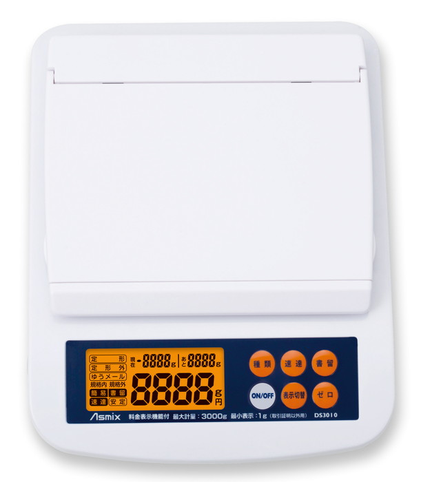 【アスカ】料金表示デジタルスケ&mdash;ル　3Kg　[DS3010]｜リコロshop