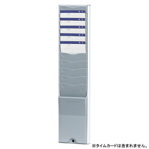 楽天市場】NIPPO タイムカードラック 壁掛タイプ (ABS樹脂製