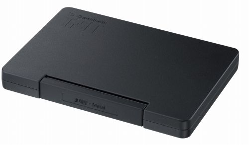 【シヤチハタ】強着スタンプ台タート 〈金属用〉スタンプ台　特大型　黒　[ATMN-4-K]