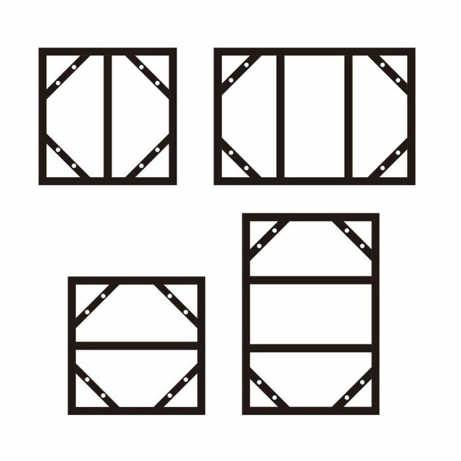 【直送】≪日本緑十字社≫横すべり一角（消防・投機的物目じるし用ひな形） スチール写真製