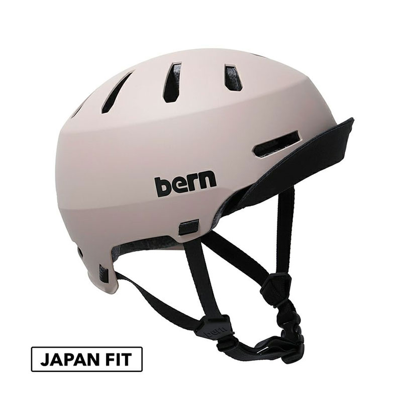 bern バーン MACON VISOR2.0 メーコンバイザー2.0 ヘルメット BEBM28H Matte Sand (JAPAN FIT)｜RIDE ON！