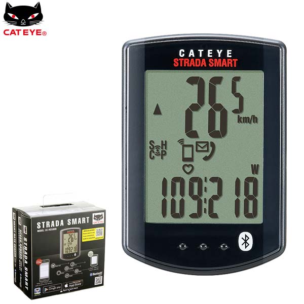 CATEYE キャットアイ STRADA SMART ストラーダスマート CC-RD500B トリプルワイヤレスキット サイクルコンピューター【bike-king】｜RIDE ON！