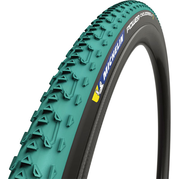 MICHELIN ミシュラン パワー シクロクロス ジェット 700x33C チューブレスレディ グリーンブラック CXタイヤ 6,486円