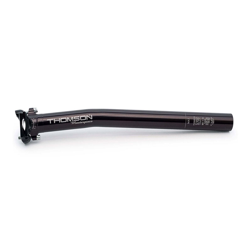 THOMSON トムソン MASTERPIECE SEATPOST セットバック 16mm アルミ シートポスト ブラック