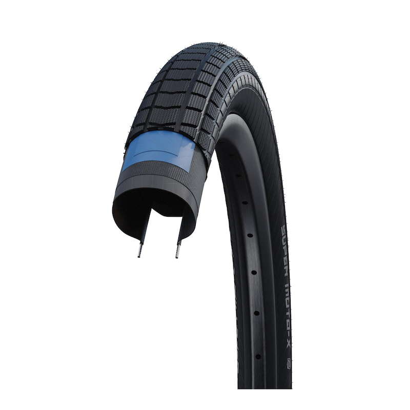 SCHWALBE シュワルベ スーパーモト エックス 27.5x2.80(70-584) ワイヤービード ブラック シティ・ツーリング タイヤ