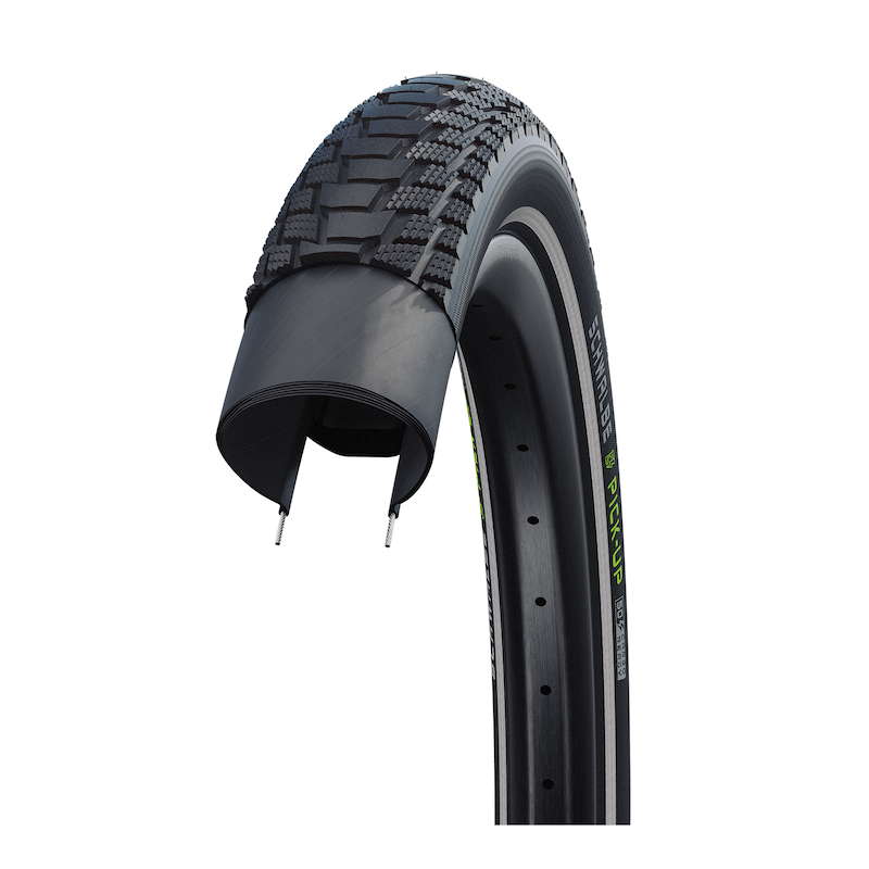 SCHWALBE シュワルベ ピックアップ 20x2.15(55-406) ワイヤービード ブラックリフレックス シティ・ツーリング タイヤ