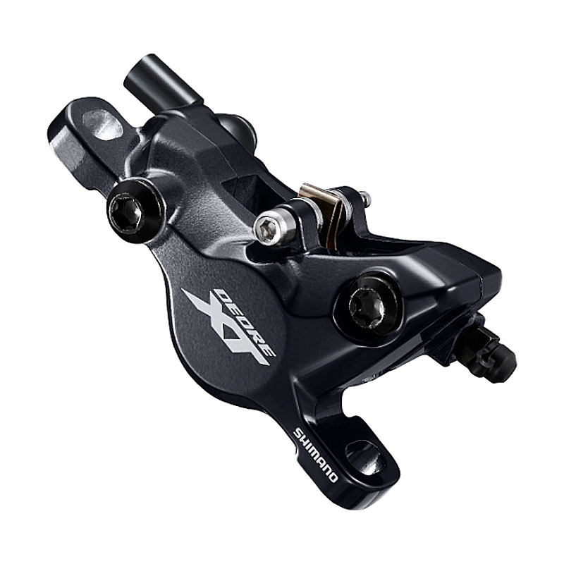 SHIMANO DEORE XT 油圧ディスクブレーキ BR-M8100 2ピストン ポストタイプ メタルパッド (フィン付き) シマノ デオーレXT
