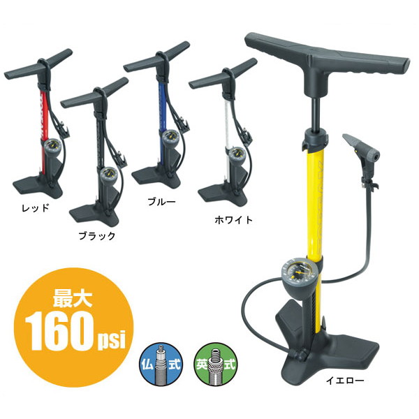自転車用空気入れ（ポンプ）｜トピーク - JOEBLOW® FAT