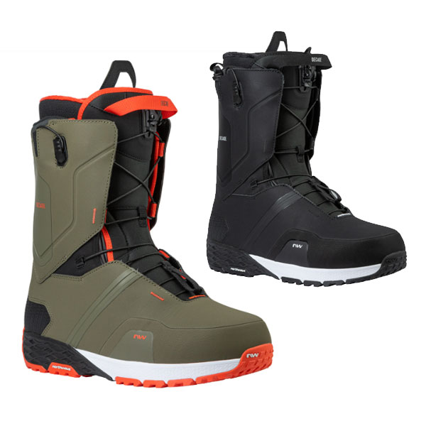 northwave DECADE スノーボードブーツ レッド northwave スノーボードブーツ レッド 収納バック付 - メルカリ