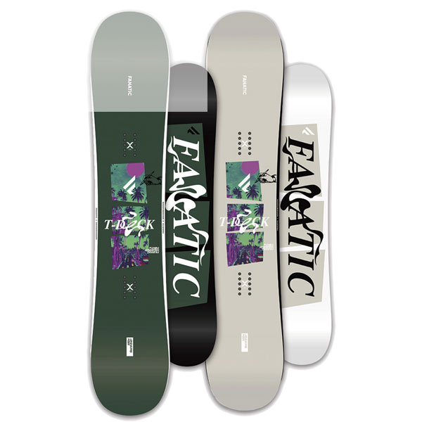 24-25 FANATIC / ファナティック T-DECK 御茶甲板 メンズ レディース スノーボード 板 2025 型挙げ句のはて