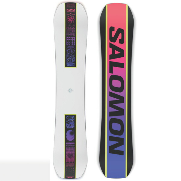 【ポイントUP期間中】24-25 SALOMON / サロモン HUCK KNIFE ハックナイフ メンズ レディース スノーボード 板 2025 型落ち｜サーフ＆スノー　BREAKOUT