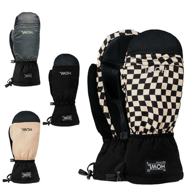 【ポイントUP期間中】24-25 HOWL/ハウル TEAM mitt ミトングローブ 手袋 メンズ レディース スノーボード スキー 2025 型落ち|サーフ&スノー BREAKOUT