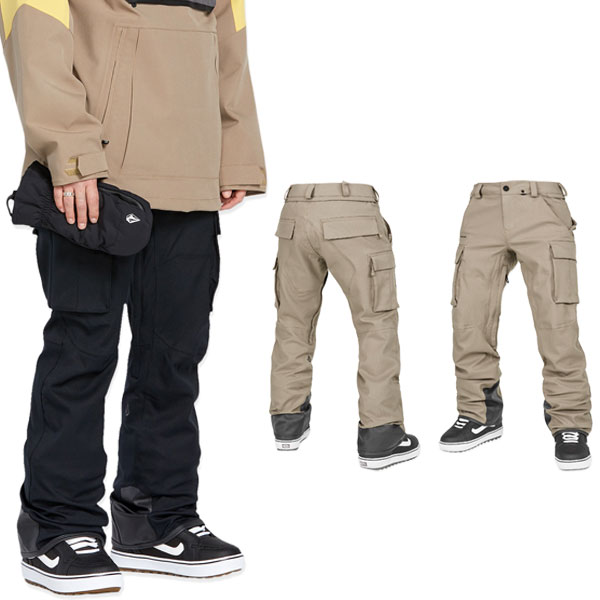 24-25 VOLCOM/ボルコム NEW ARTICULATED pant メンズ レディース 雨合羽ズボン下 スノーボードお召しもの スノーウェアー 2025 型挙げ句の果て ウィンタースポーツ-メンズウェア-スノーボード用ウェア